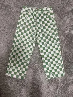 GUESS CARPENTER PANTS チェック柄 ペインターパンツ