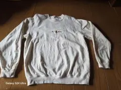 ホワイト トレーナー ミキハウス　バックロゴのサムネイル