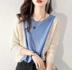 ま*い様 サマーニット　トップス