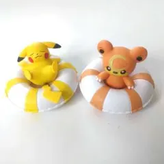ポケモン　プカプカ浮き輪コレクションピカチュウ ヒメグマ 2種セット