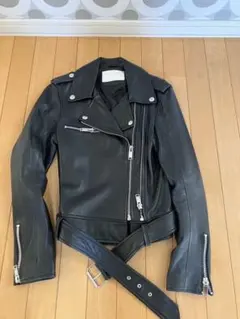 ZARA WOMAN ブラック ライダースジャケット