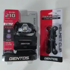GENTOS GT-101D ヘッドライト ヘルメットホルダー付のサムネイル