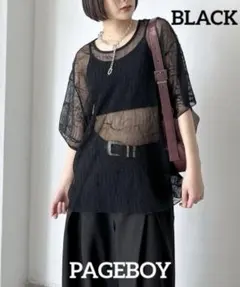 PAGEBOY ページボーイ シアートップス 半袖 3枚まとめ売り