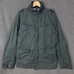 DIESEL M-65テイスト ミリタリージャケット フード収納 ディーゼル