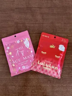桜 FACE MASK & LuLuLun シートマスクセット