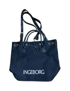 INGEBORG 2WAY リュック トートバッグ ブラックのサムネイル