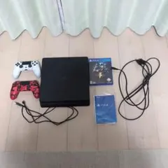 PlayStation 4 本体 + コントローラー2台、ソフト