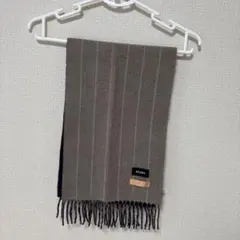 BEAMS 100%カシミヤ ストライプマフラー