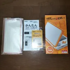 Newニンテンドー2DSLL ホワイト×オレンジ