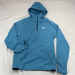 REI coop フード付きパーカー 水色