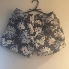 花柄ショーパン