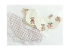 ハンドメイドスタイ　レーススタイ　フリルスタイ　のんちゃん様専用