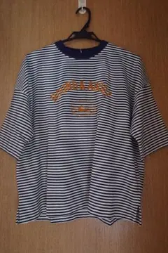 NATURAL LAUNDRY ボーダーTシャツ ラウンド＆アバウト新品のサムネイル