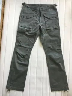 【美品】nano-universe カーキカーゴパンツ　Mサイズ
