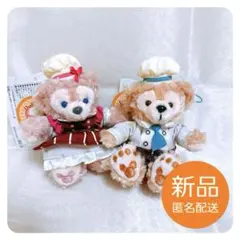 【お顔厳選】　ダッフィー　シェリーメイ　ぬいぐるみストラップ　バレンタイン