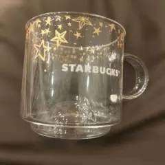 STARBUCKS 星柄 ガラスマグ
