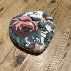 花柄ハート型ジュエリーボックス11✖️11cm
