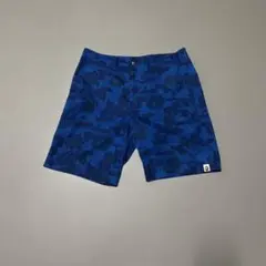 A BATHING APE ブルーカモ ショートパンツのサムネイル