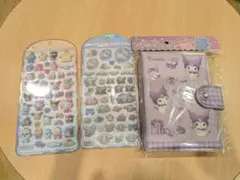 コットンパフィーシール サンリオ シナモロール + シールバインダー