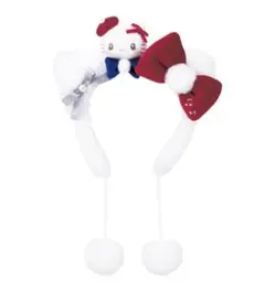 ハローキティ カチューシャ 耳型　クリスマス
