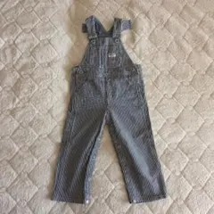 MIKI HOUSE (ミキハウス)ボーダー オーバーオール 80-90cm