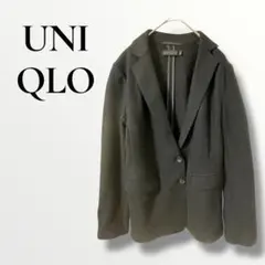 UNIQLO ウールコレクション　テーラードジャケット　ブラック　ビジネス