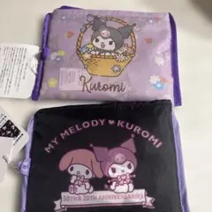 マイメロディ クロミちゃんエコバッグ 2個セットのサムネイル