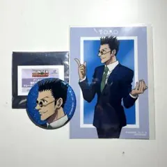 h×h HUNTER × HUNTERレオリオ 描き下ろし 歩みver 缶バッジ