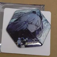 パニグレ 音流会社 コラボ 六角 缶バッジ ロゼッタ