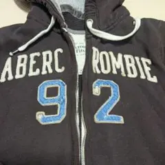 Abercrombie & Fitch 　ダークブラウン パーカー 　M