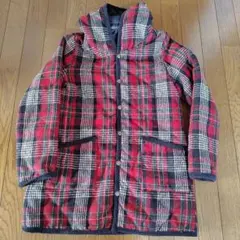 チェック柄キルティングジャケット　М
