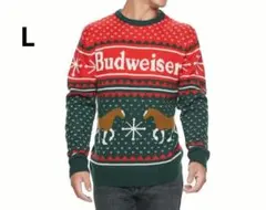 バドワイザー ビール アグリー セーター ダサクリスマス ニット セーター