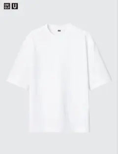 UNIQLO U エアリズムコットンオーバーサイズTシャツ／5分袖