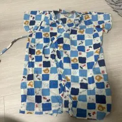 ミキハウス Hot Biscuits ベビー甚平 Mサイズ