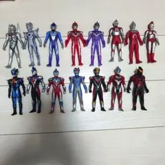 ウルトラマン ソフビ フィギュア まとめ売り 15体セット