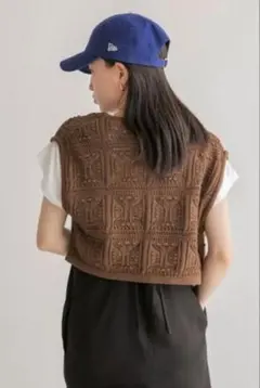 ♡ローリーズファーム♡オープンワークニットカーディガン♡新品♡完売 