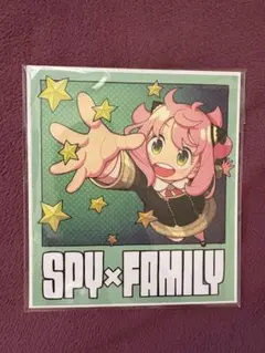 SPY×FAMILY 映画特典ミニ色紙