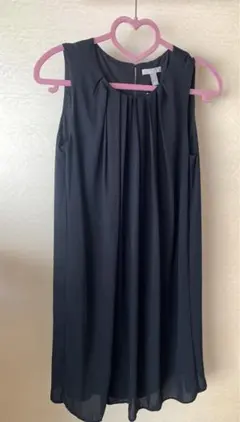 値下げ♪H&M ノースリーブワンピース ブラック