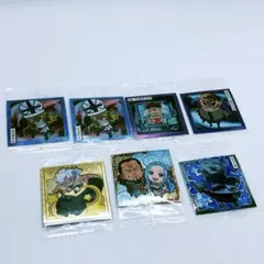 送料込/未使用 ワンピース大海賊シール ウエハース パラレル含む7枚セット 12