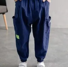 ♡ネイビー 2ポケットシャカシャカパンツ♡130