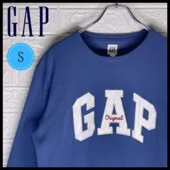 【24時間以内　匿名発送】ギャップ　オリジナル　トレーナー　水色　Sサイズ