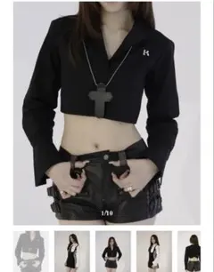KISS THE CLUB lady slim shirt tops - メルカリ