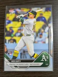 topps now Nick Kurtz RC 1st HR