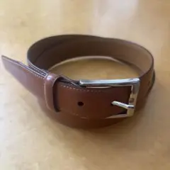最終値下げ　Brooks Brothers ブラウンレザーベルト