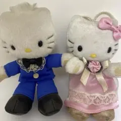 ハローキティ ダニエル ぬいぐるみ ペア セット 当時物
