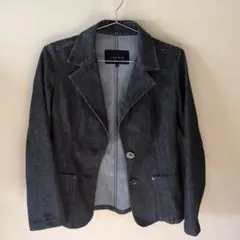 LOUNIE ダークデニム シングルボタンジャケット 38