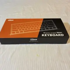 未使用品　RK61 ROYAL KLUDGE メカニカル式 キーボード　赤軸