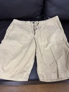 UNIQLO ベージュ ショートパンツ Lサイズ