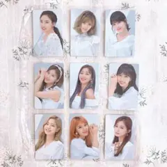 新品 TWICE BDZ Repackage フォトカード トレカ 9枚 セット