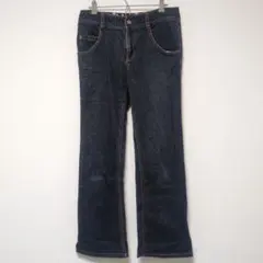 美脚 ソニアバイソニアリキエル いちごワッペン デニムパンツ ジーンズ 40 Lのサムネイル